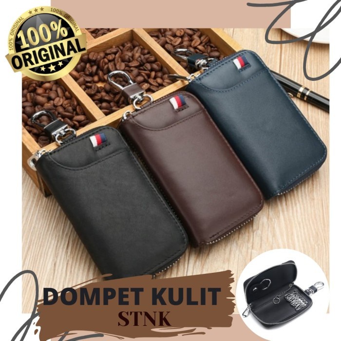 Dompet Kulit STNK / Dompet Kulit Gantungan Kunci Mobil Motor Gantungan Kunci Motor Mobil