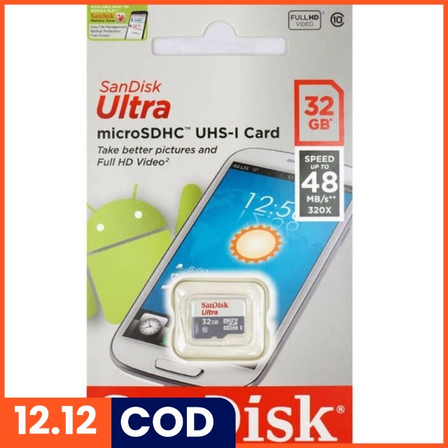 Memory Card Hp / Micro SD Card / MMC 32GB / 32 GB Original Class 10 For Action Camera Gopro / Xiaomi Yi / Yicam / Yi Cam / Kogan / Bpro / Bpro 5 / Sbox