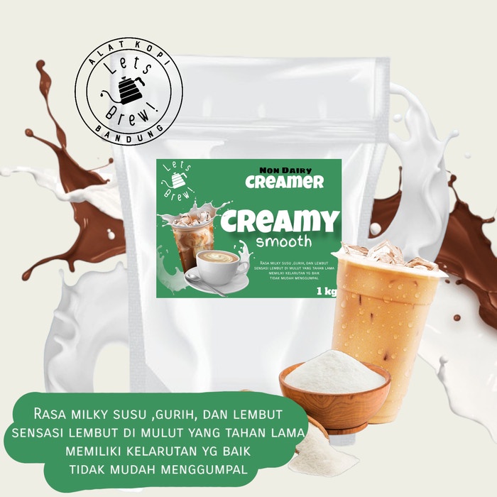 

[Big Sale] Creamer Milky 1 Kg aneka Variant untuk Kopi dan Minuman Non dairy - Smooth