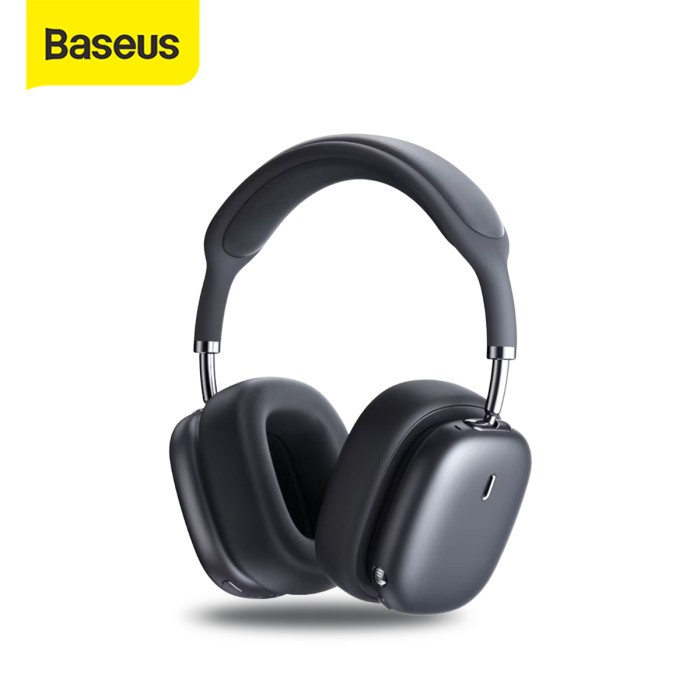 BASEUS BOWIE H2 HEADPHONE ANC HEADSET BLUETOOTH WIRELESS - GREY