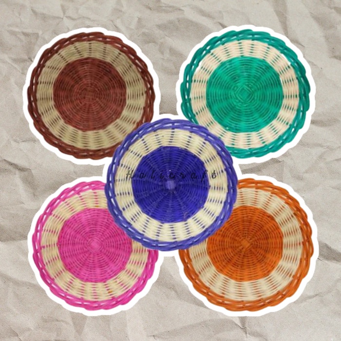 PIRING ROTAN vernish/PIRING ROTAN ASLI - NATURAL