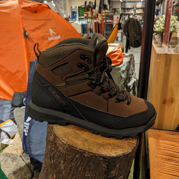 EIGER SEPATU GUNUNG CAYMAN LITE  - DARK BROWN