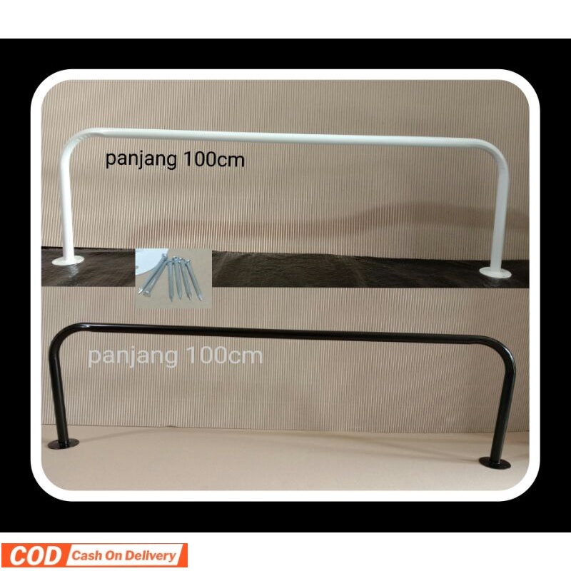 Gantungan Baju Dinding ,Gantungan Baju Besi Tembok, Dinding / Gawang Baju Tembok