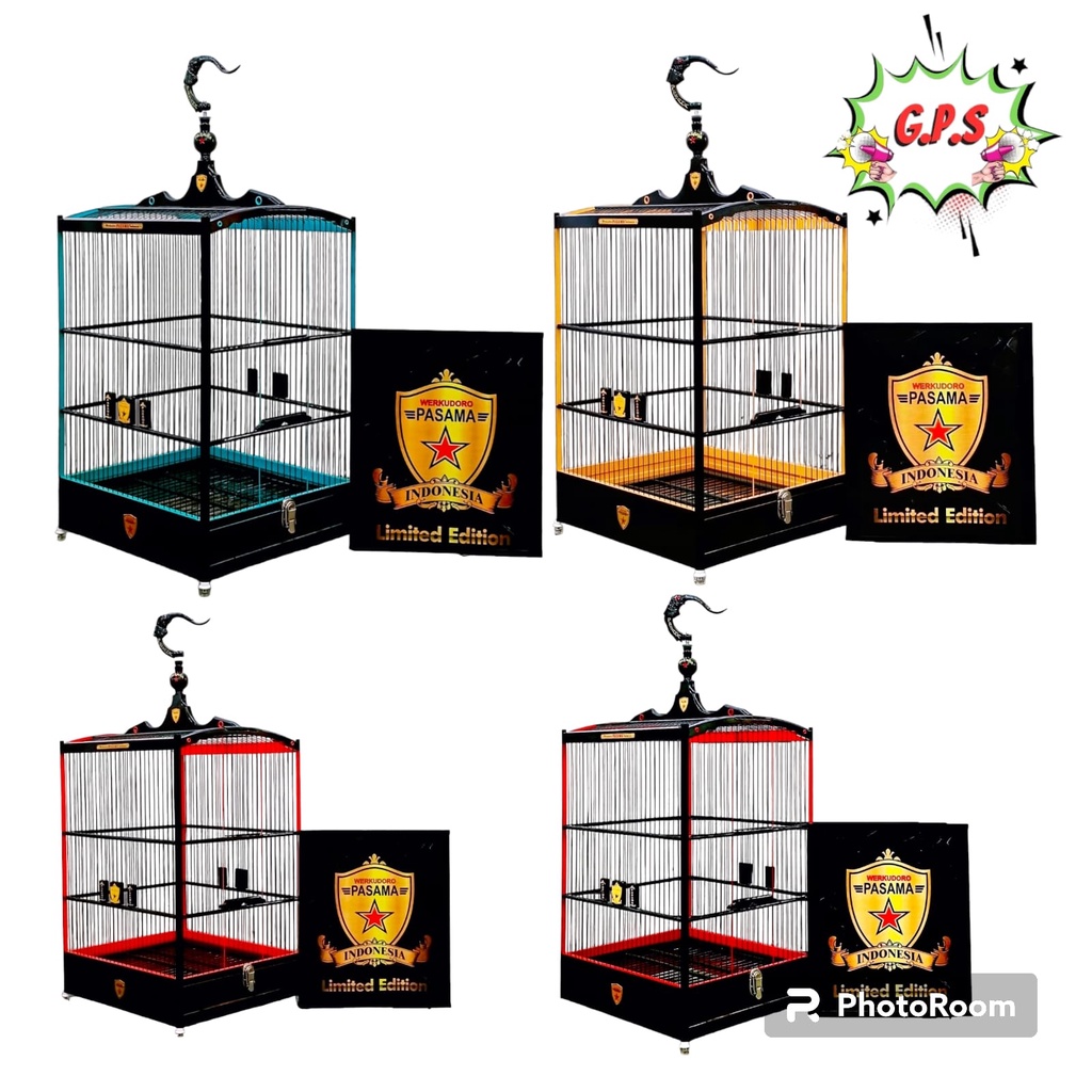 Kandang Kotak Pasama Fiber Sangkar kotak pasama no 2 ruji fiber premium