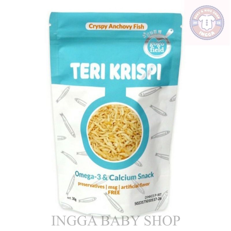 

GogoField Teri Krispi Non MSG 30gr