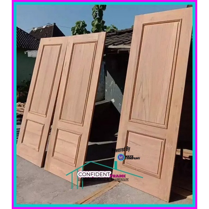 Daun Pintu Kayu Kamper/Pintu Kamper/Pintu Kamar/kantor