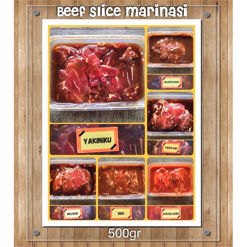

COD Beef Slice Marinasi 500gr