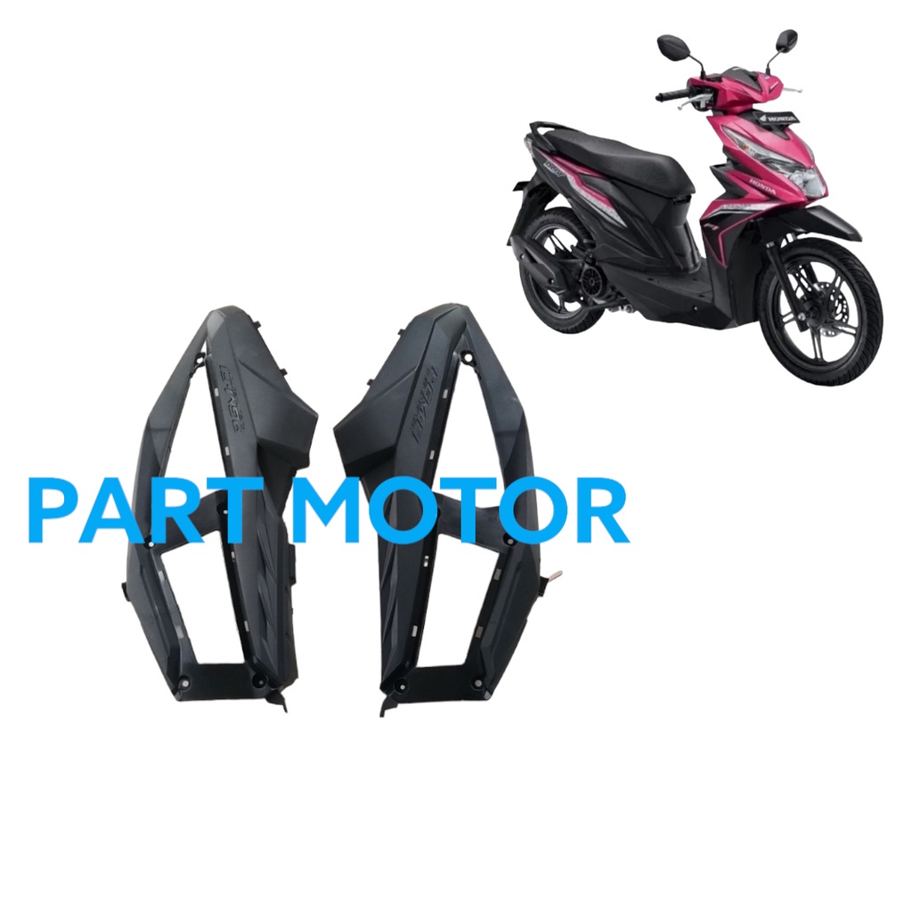 COVER LEGSHIEL SAMBUNGAN BODY BEAT FI 2017 2018 2019 BARU