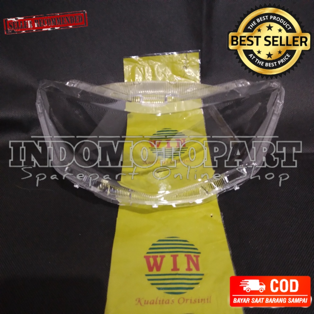 Mika Lampu Depan Beat LED CBS ISS 2020 2021 2022 WIN kaca headlamp motor honda all new deluxe delux 