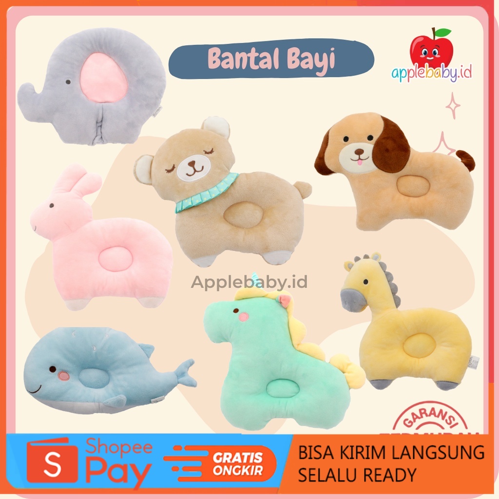 Promo Bantal Bayi Anti Peyang Bantal Tidur Bayi Bantal Newborn Bantal Kepala Bayi Anti Peyang Bantal