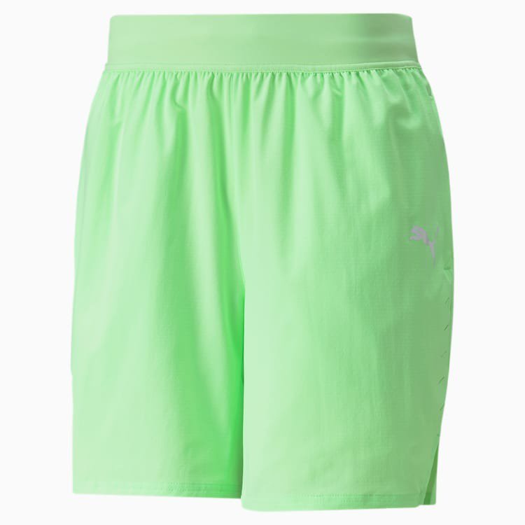 PUMA "TRAIN ULTRAWEAVE 7"" SHORT Fizzy Lime" 52152434 / 20221