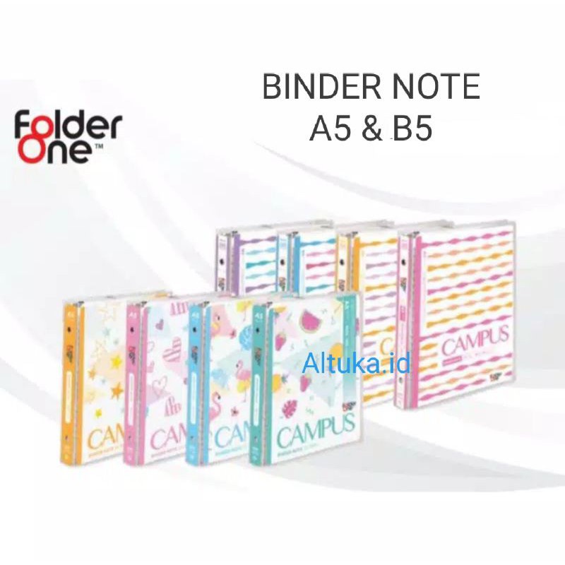 

Map Binder Note A5 & B5 Plastik Folder One