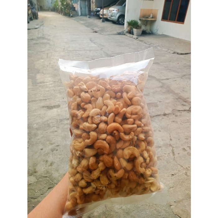 

[DISKON] Kacang Mete/Mede Utuh Putih Roasted Panggang Matang 1000Gram/1 Kg 1000gr