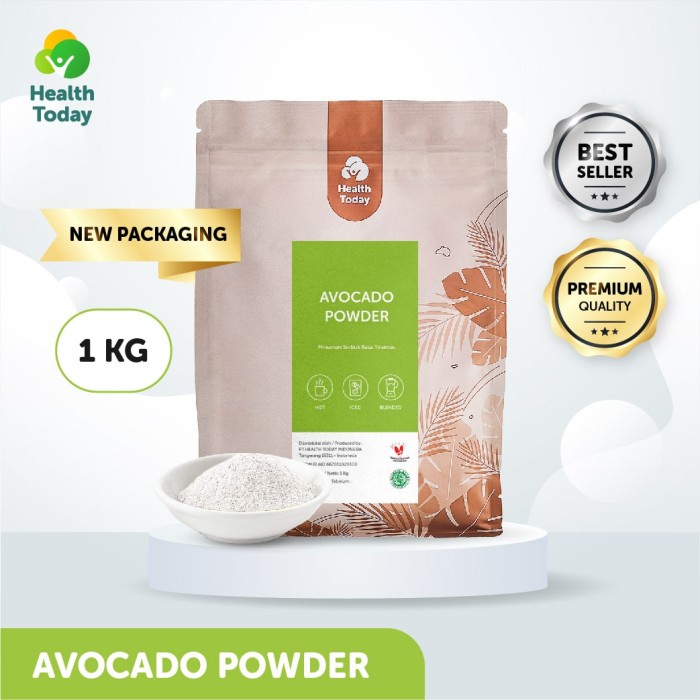 

Ready Health Today Avocado Powder Drink ( Minuman Bubuk Alpukat)