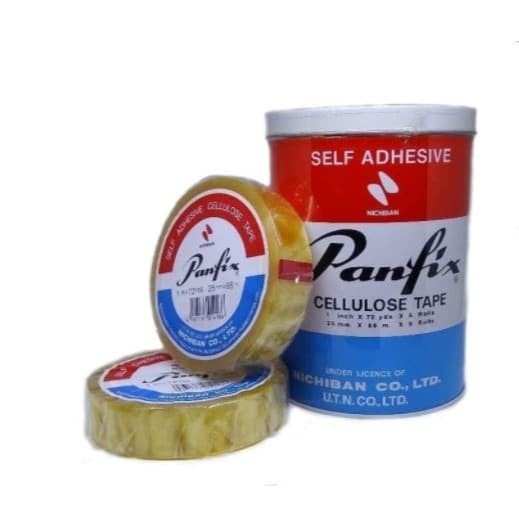 

Selotip Panfix Cellulose Tape 1 inch x 72 yards
