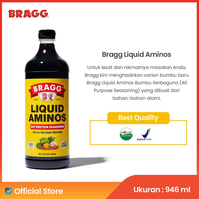 

KF97 Bragg Liquid Aminos Bumbu Serbaguna 946 ml