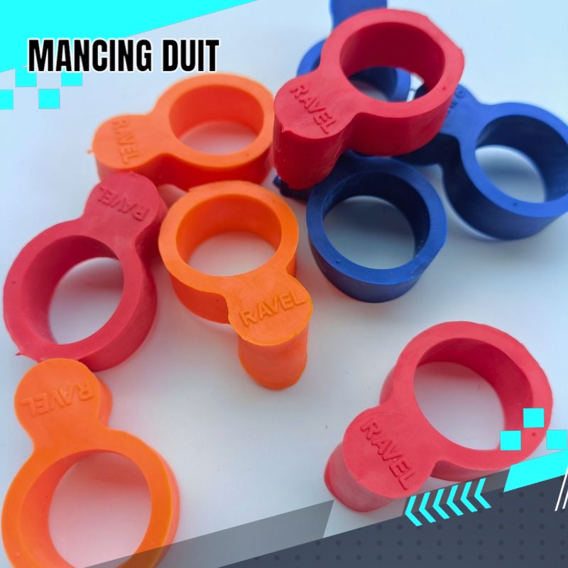 Stoper joran - bahan karet elastis - aman buat gagang joran - WARNA RANDOM