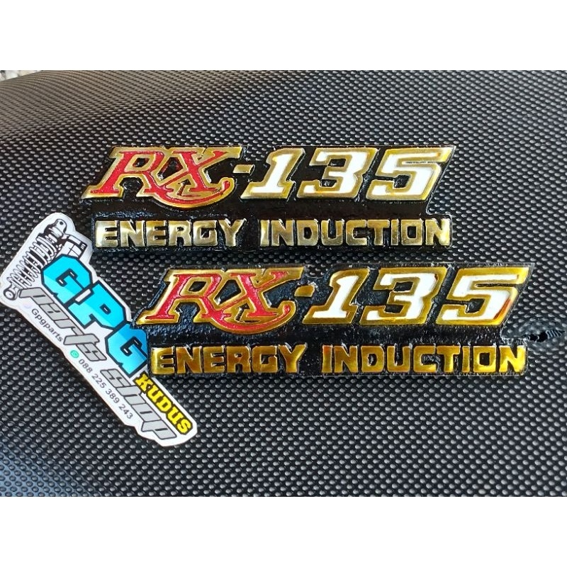 Emblem Box Tutup Aki RX King Thailand Malaysia RX 135