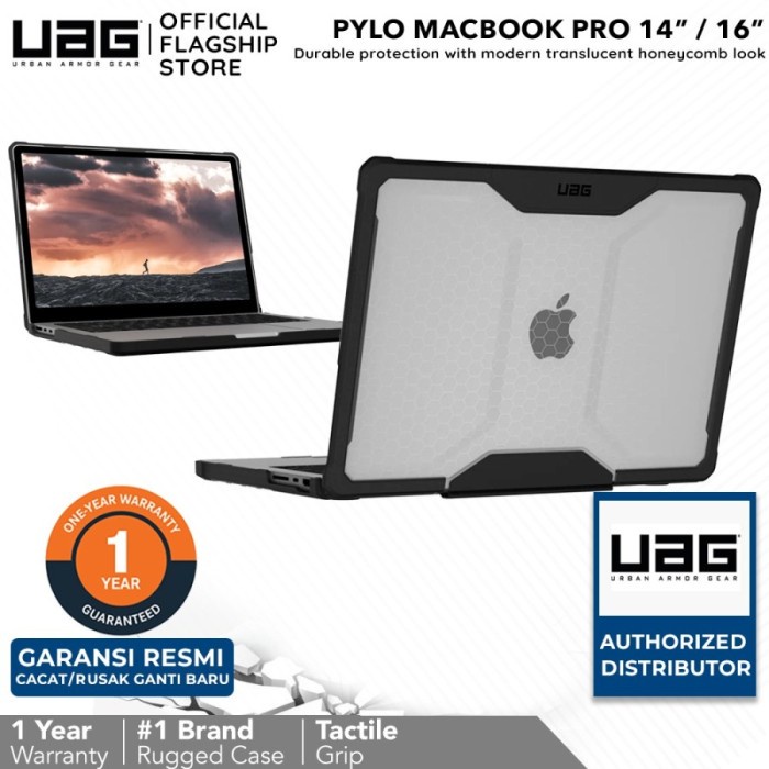 UAG PLYO Case Macbook Pro 14 Inch / 16 M1 M2 M3 - Cover Casing