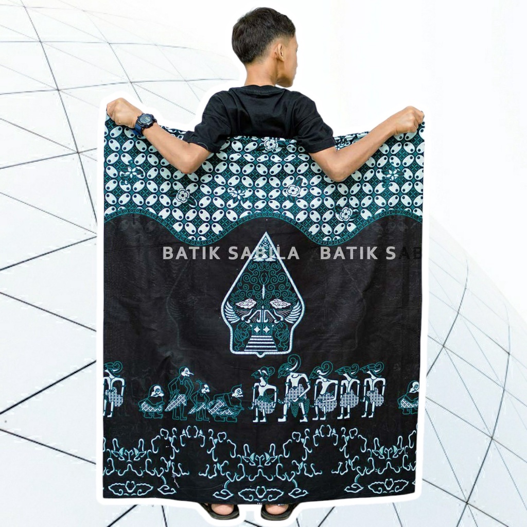 Sarung Anak Gunungan NU Hijau / Sarung Nu Anak / Sarung Anak Nu / Sarung Kang Santri / Sarung Batik 