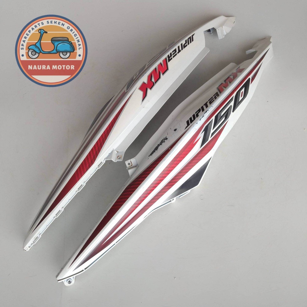 BODI BELAKANG JUPITER MX KING PUTIH 2PV ORIGINAL BEKAS BODY BELAKANG JUPITER MX KING 150 SEKEN ORI