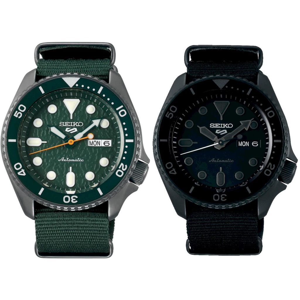 JAM TANGAN SEIKO 5 SPORT KANVAS AUTOMATIC SRPD SERIES DIVER ORIGINAL GARANSI RESMI DISTRIBUTOR