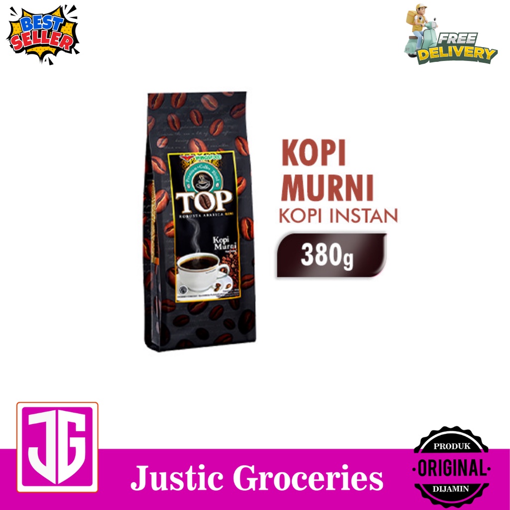 

Top Coffee Kopi Instan Murni 380 gr x 1 pcs