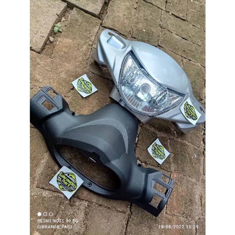 BISA COD Cover batok full set lampu reflektor SUZUKI SMASH NEW SR Kualitas terjamin bahan tebal miri