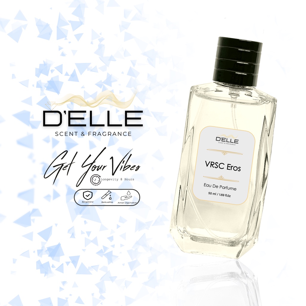 D'elle VRSC EROS - Parfum Aroma Segar Sensual dan Elegan | Parfum Spray Inspired Series | Parfum Tah