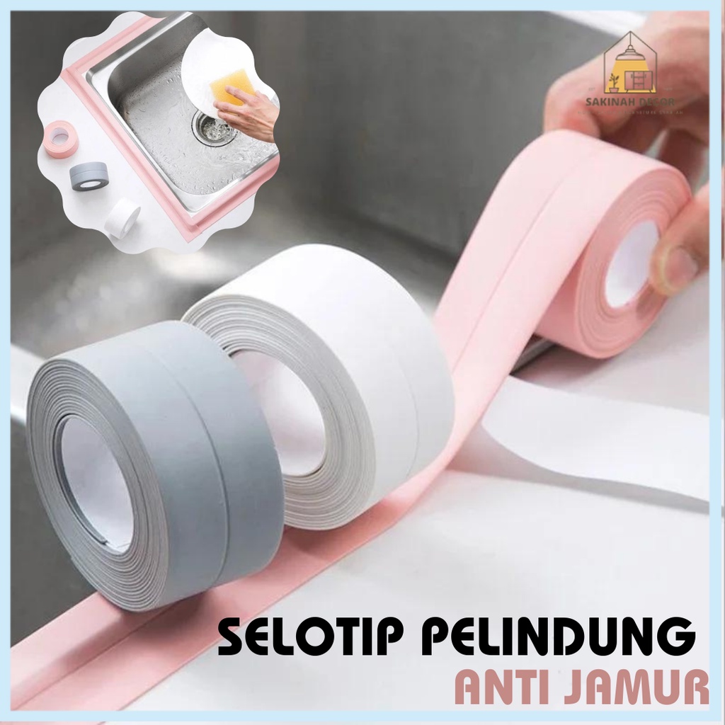 

Seal Tape Protection Pengaman Sudut Celah Siku Dan Karet Serbaguna Pengaman Ukuran 3.2m x 2.2cm