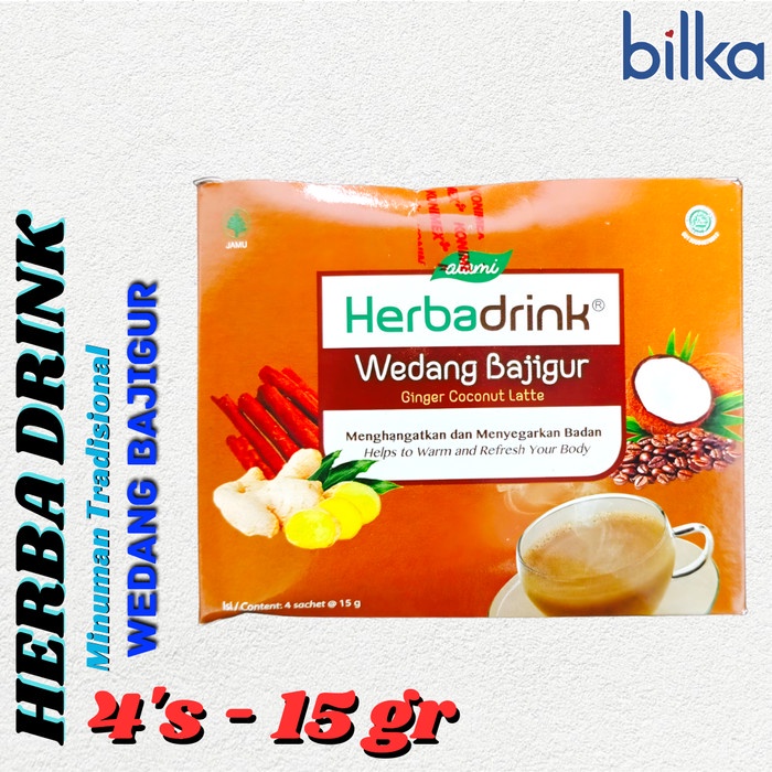 

HERBA DRINK Wedang Bajigur 15gr/4sachet