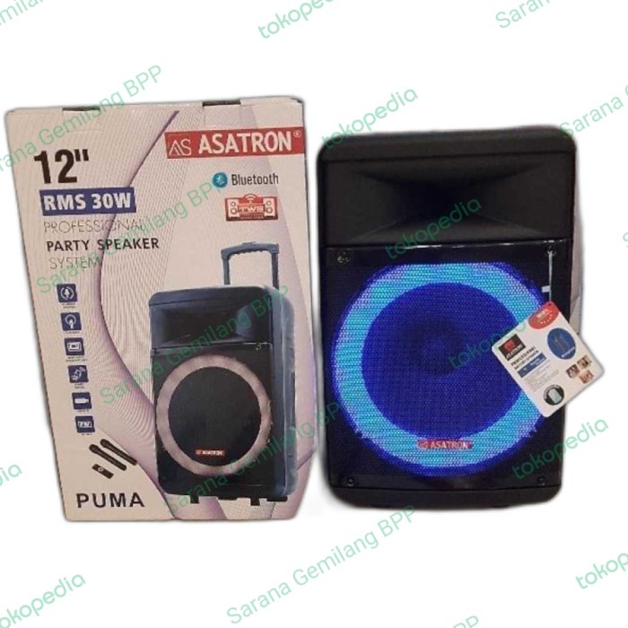SPEAKER ASATRON PUMA 12 INCH / SPEAKER TROLLY ASATRON PUMA 12INCH