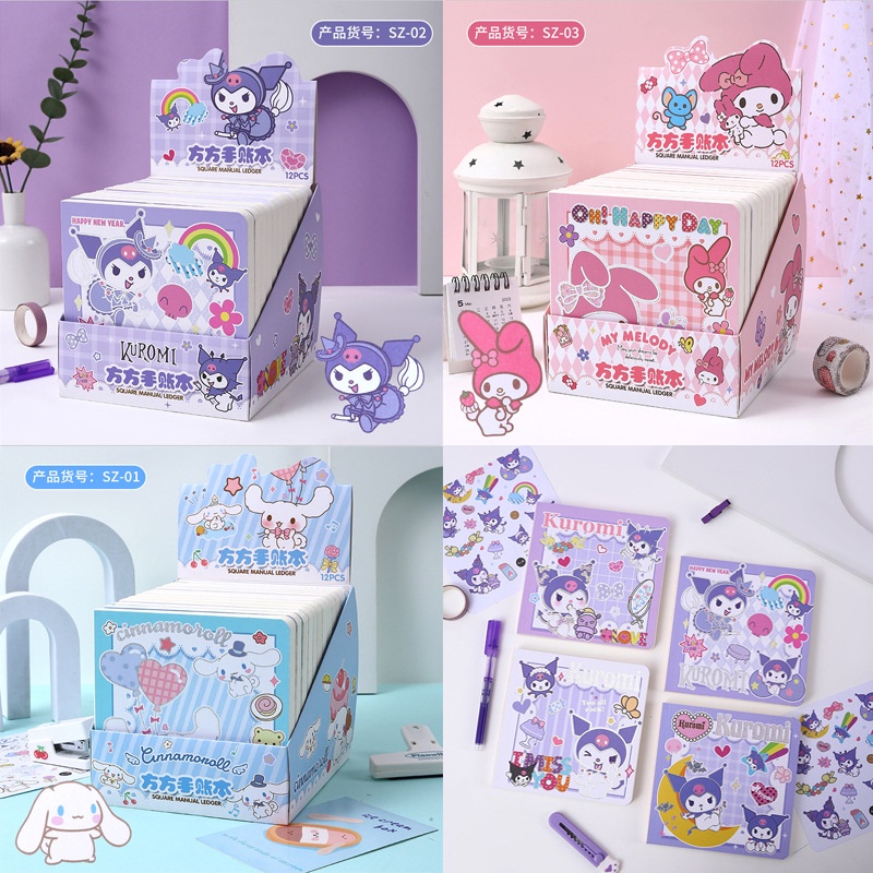 

(Pusat) FREE STIKER NOTEBOOK 80 HAL SANRIO BUKU DIARY TULIS KOTAK KECIL NOTTEBOOK CINNAMOROLL KUROMI MELODY (Pusat24)