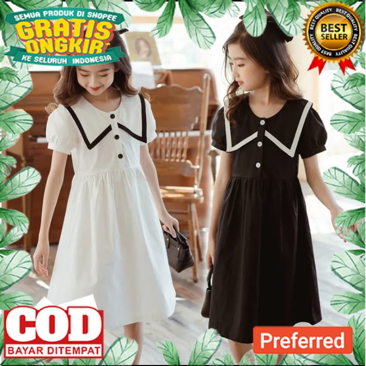 Dress anak perempuan usia 1-7 tahun MEDINA DRESS// HARI RAYA IMLEK / BAJU IMLEK / CHANGPAO/ BAJU IML