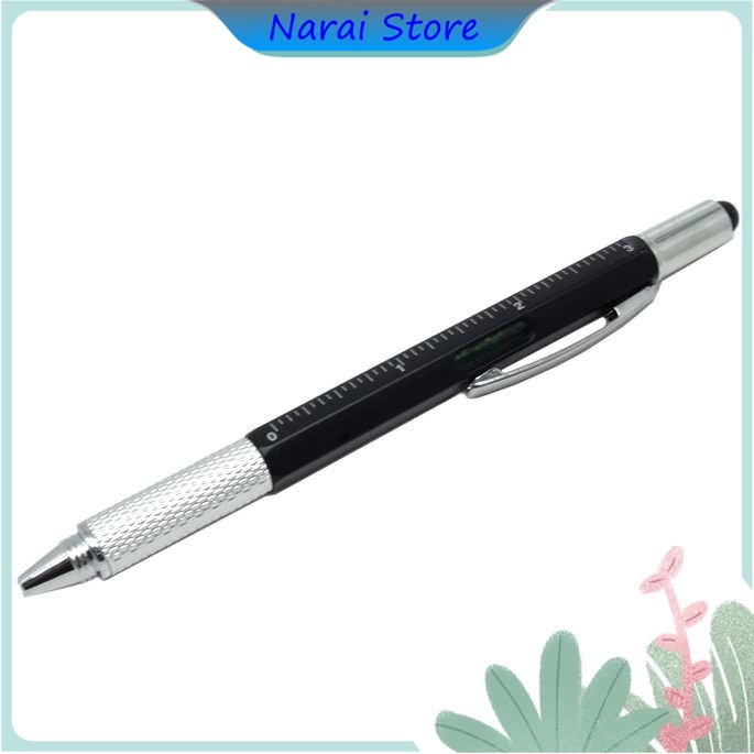 

Taffware Pena Multifungsi Stylus + Penggaris + Level + Obeng