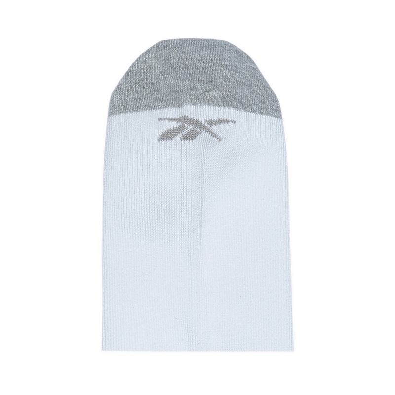 Reebok 3P Crew Men's Socks - Grey Melange/White/Black