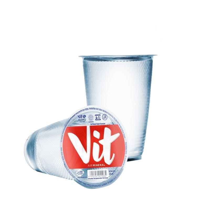 

VIT air mineral Minuman Kemasan Gelas Satuan 200 ML