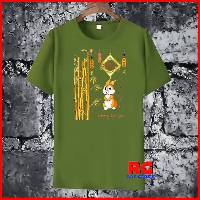 ✨MURAH✨ -Kaos Imlek - Baju Imlek-Wanita Pria-Anak-Couple-Keluarga - Ungu Lilac - Ungu Lilac, 2th