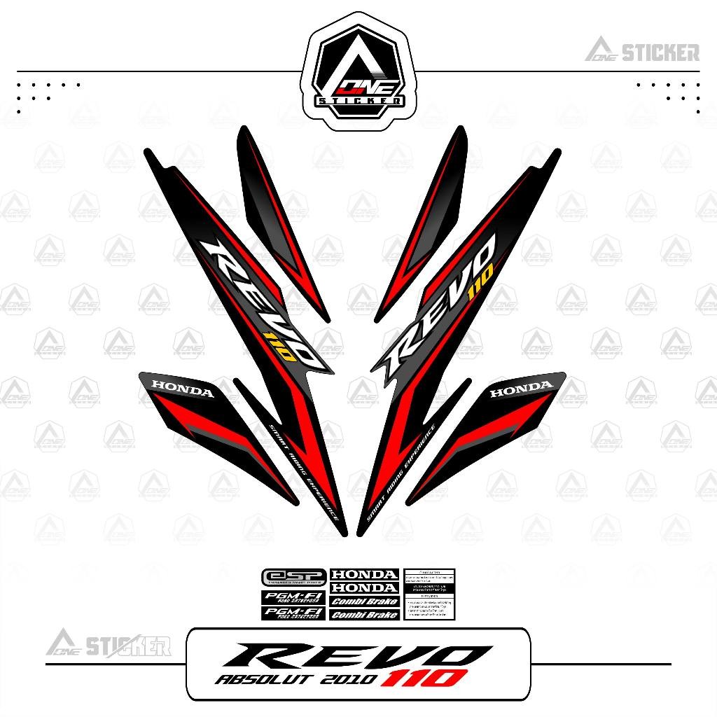 STRIPING ABSOLUTE REVO 110 2010 110 CW / STIKER REVO / REVO ABSOLUT / STRIPING REVO 110 / STICKER RE