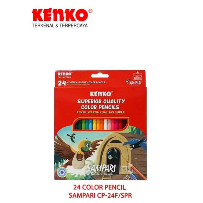 

KENKO SAMPARI 24 COLOR PENCIL CP-24F/SPR