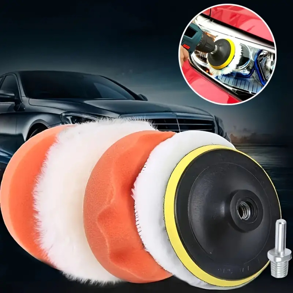 promo poin Februari OTOHEROES Set Busa Poles Mobil Sponge Polishing Pad - PL051 Sport Venture
