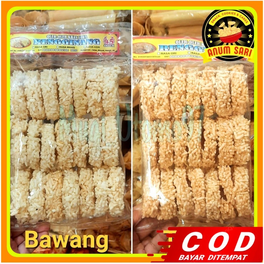 

Rengginang MATANG bawang, terasi Asli Solo - Anum Sari 1 KG