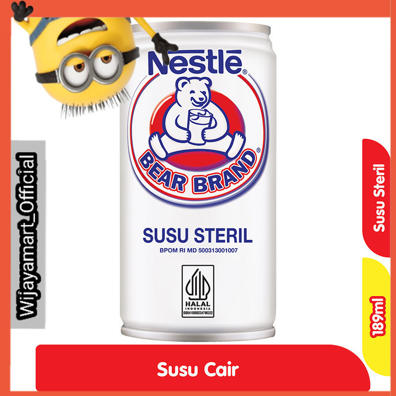 

Bear Brand Susu Steril 189 ml