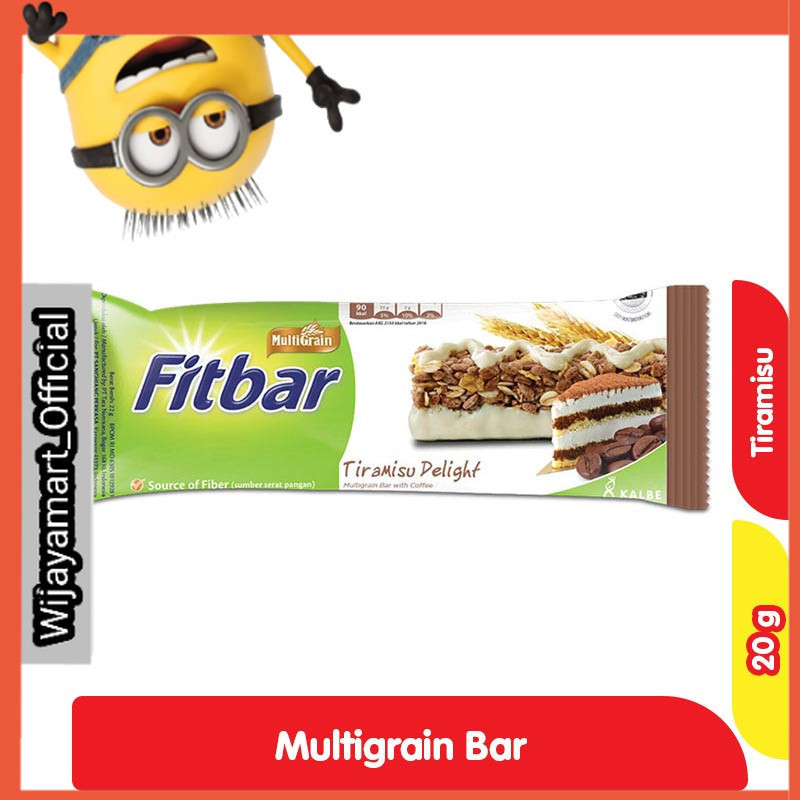 

Fitbar Snack Bar Tiramisu Delight 20 g