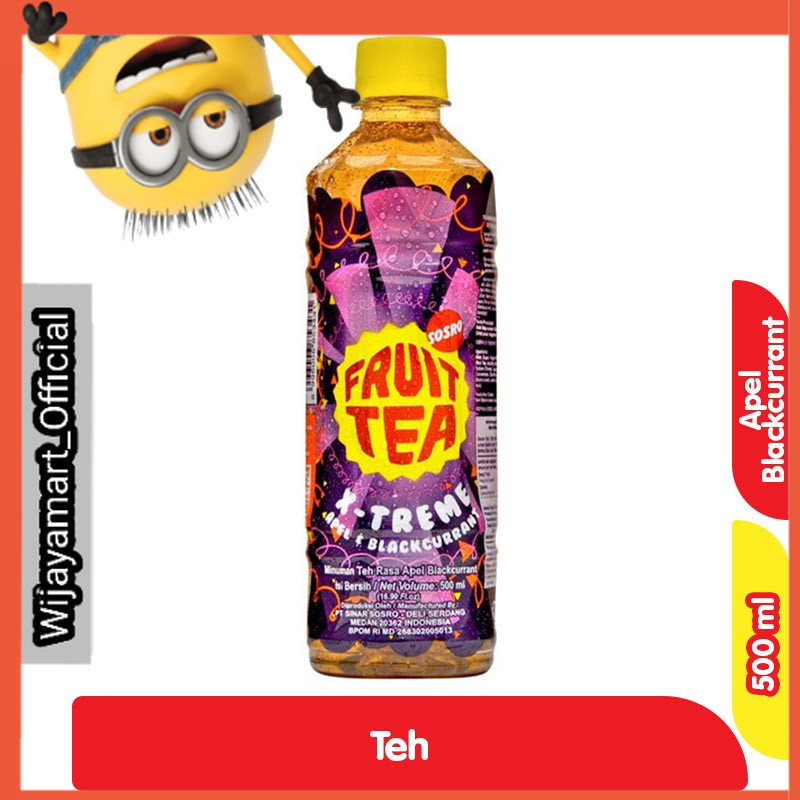 

Fruit Tea Minuman Teh X-Treme 500 ml