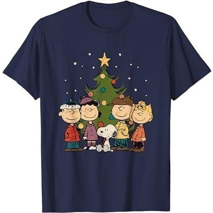 KAOS DEWASA Peanuts - Peanuts Christmas Group T-Shirt