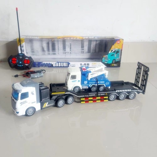 Rc Truk Hauler Angkut Mobil Derek Remote Control Baterai Charge