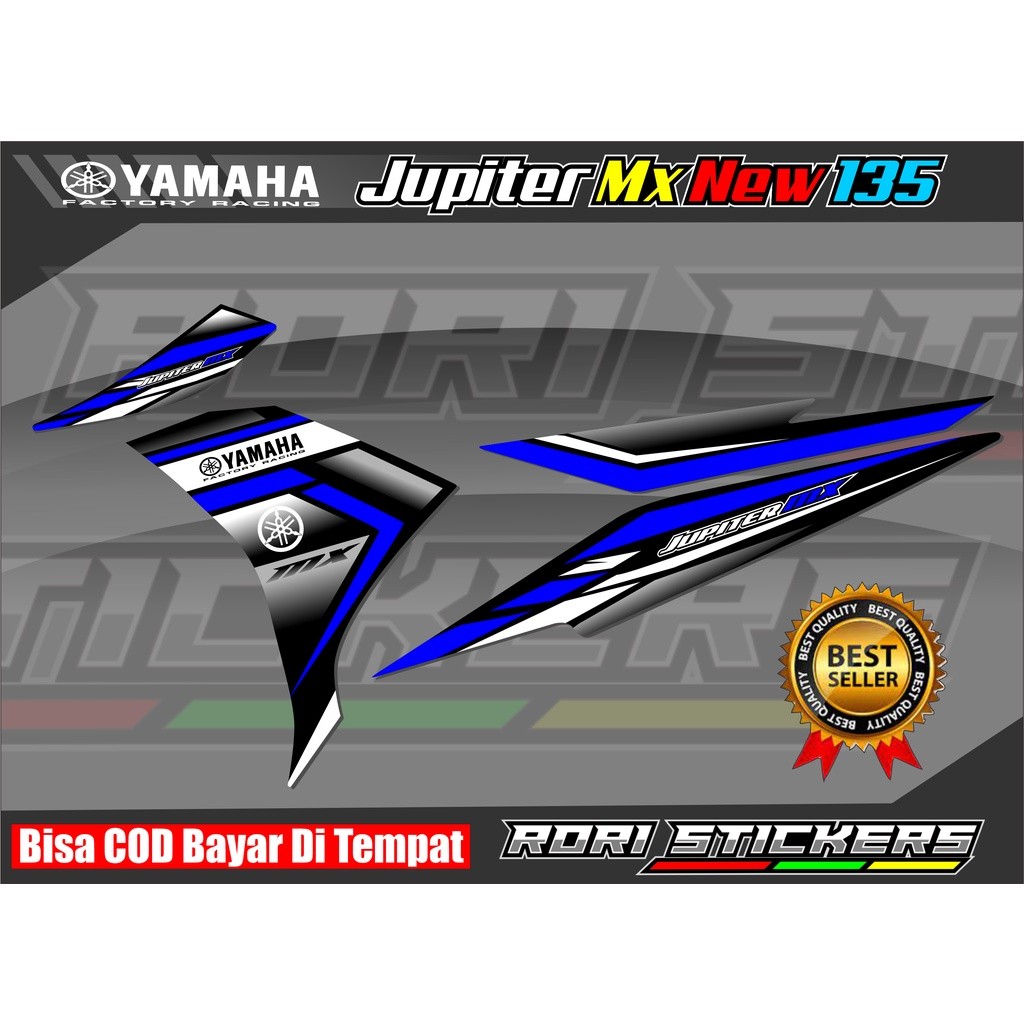 Striping Variasi Jupiter Mx New 135 Hologram