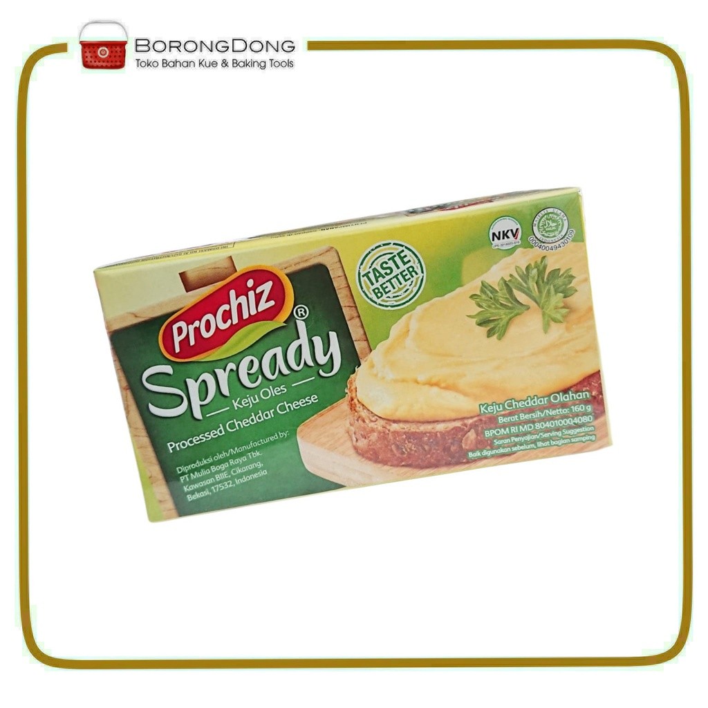 

Prochiz Spready 170 Gram (Keju Oles)