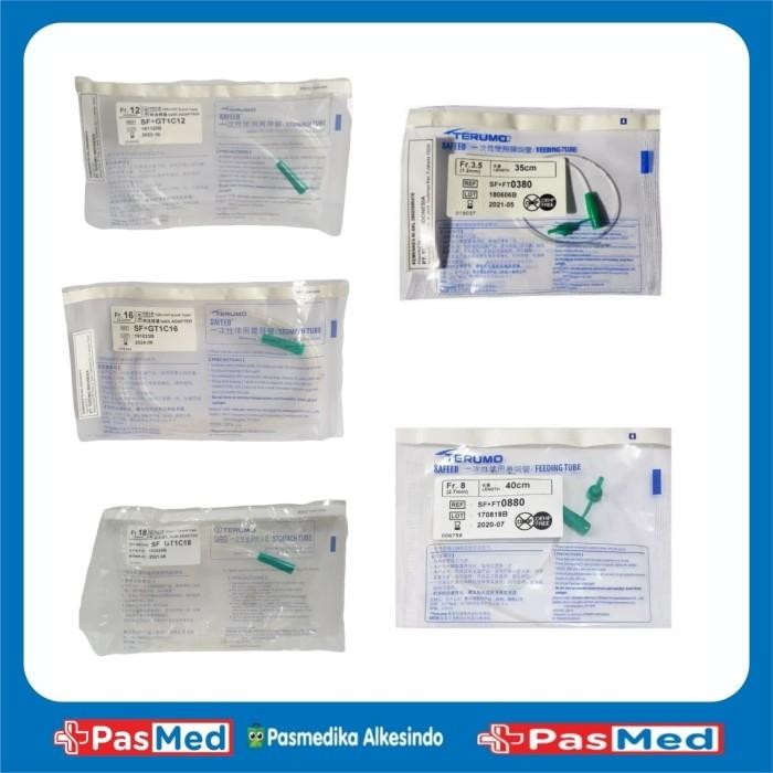 Ngt terumo Fr 12,14,16,18,8,3.5/ Stomach tube / selang makn Ngt terumo